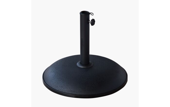 Platinum Riva 2.5m Round Parasol with 25kg Base - Anthracite