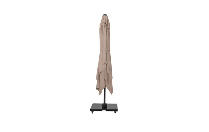 Platinum Challenger T2 3.5 x 2.6m Rectangular Taupe Parasol With 90kg Wheeled Base Platinum Challenger T2 3.5 x 2.6m Rectangular Taupe Parasol With 90kg Wheeled Base