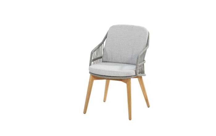 Four Seasons Outdoor 2 Ancora Garden Dining Chairs With Zucca Table