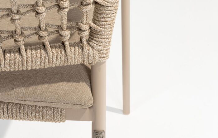 4 Seasons Outdoor Barista Garden Bistro Set With Verdi 45cm Table Latte 