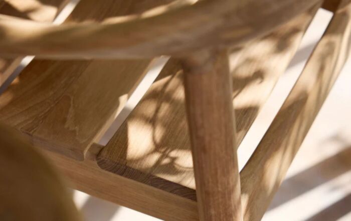 Cane-Line 6 Seat Oval Outdoor Mellow Dining Set - Teak