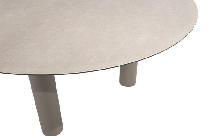 4 Seasons Outdoor Puglia 6 Seat Round Low Garden Dining Set