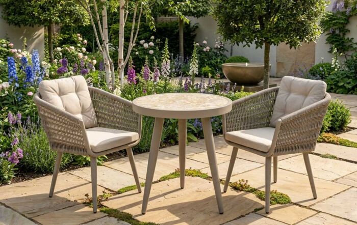 JB Furniture Exclusive Seychelles Bistro Set - Latte
