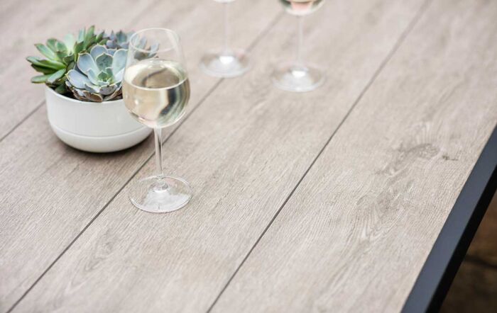 Bramblecrest Mauritius Grey Two Seater Garden Sofa Set - Grey