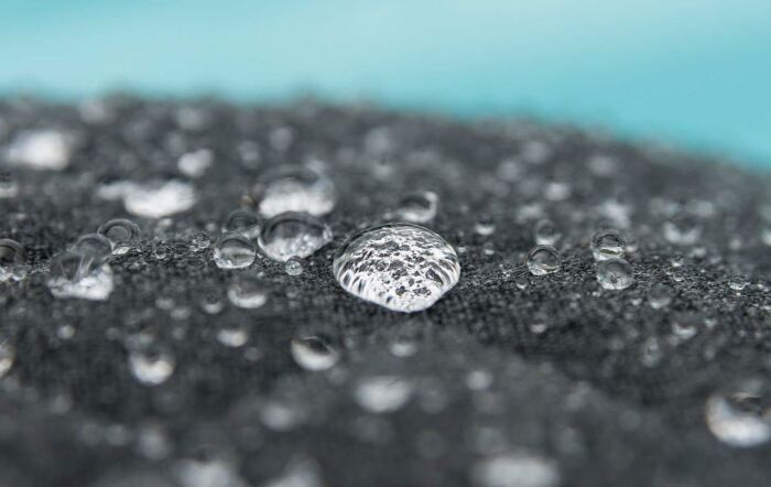 Maze Regal Flanelle Fabric 8 Seat Bar Set With Fire Pit Table 