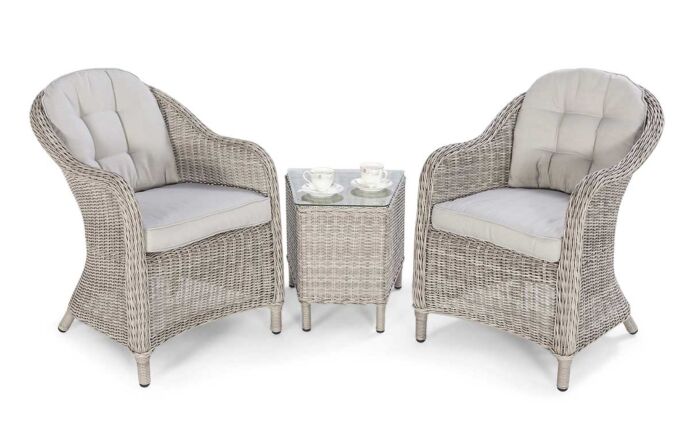 Maze Oxford Grey Bistro Set 