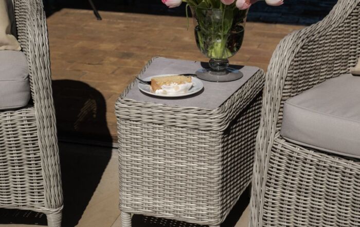 Maze Oxford Grey Bistro Set 