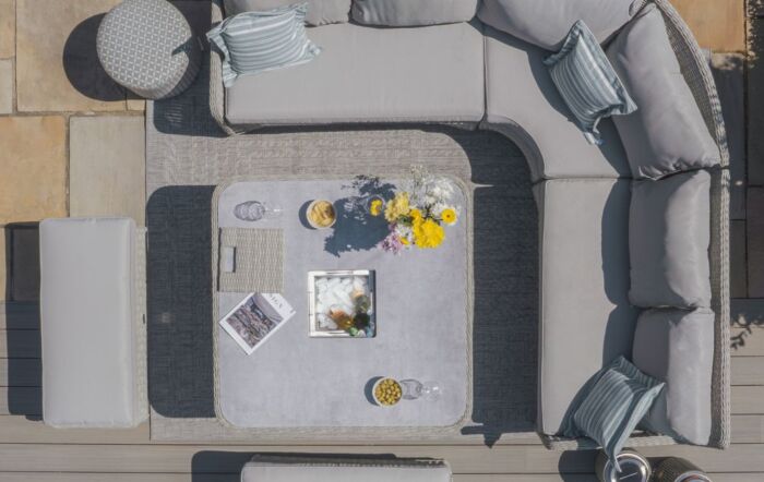 Maze Oxford Royal Adjustable Garden Dining Sofa Set