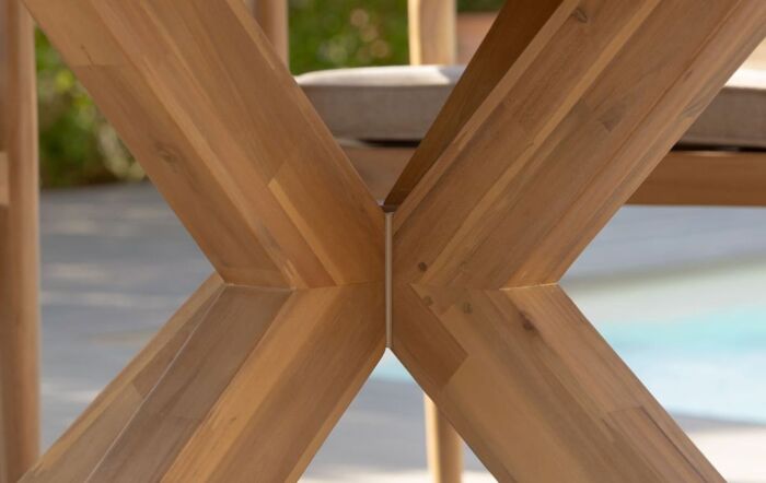 Maze Porto 4 Seat Round Outdoor Garden Dining Set