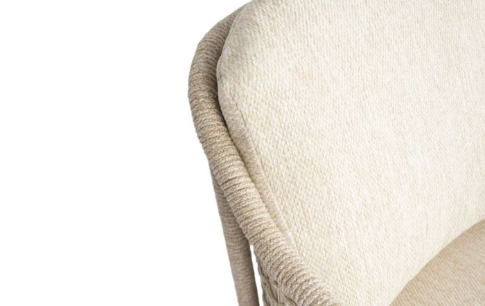 4 Seasons Outdoor Puccini 6 Seat Outdoor Dining Set With Prado Ellipse Ceramic Top Table