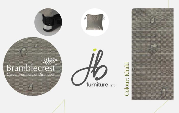 Bramblecrest Ripstop 100-120cm Monterey & Tetbury Round Dining Table Set Cover