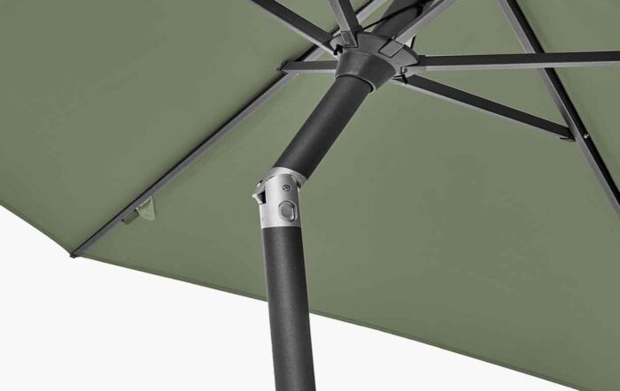 Platinum Riva 2.5m Round Parasol - Olive