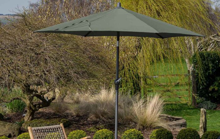 Platinum Riva 3 Metre Olive Green Parasol