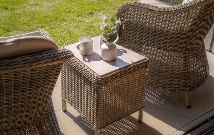 Maze Winchester Rattan Outdoor Bistro Set
