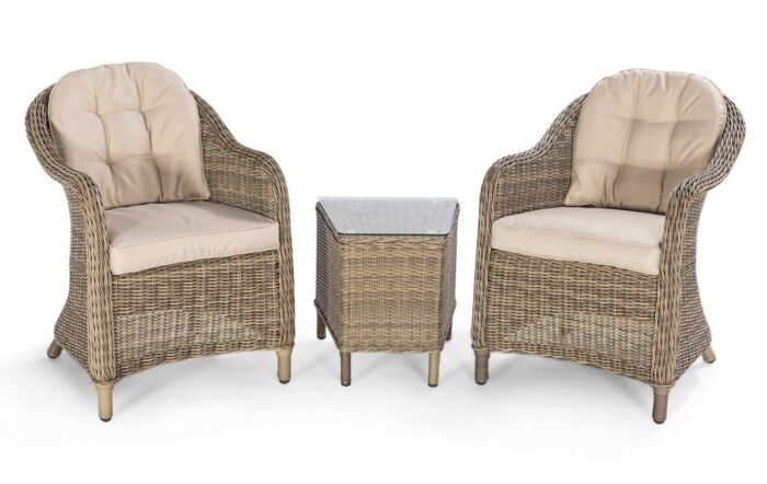 Maze Winchester Rattan Outdoor Bistro Set